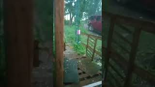 Hailstorm hits Callaway Nebraska [upl. by Slaughter]