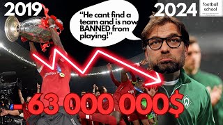 How Klopps Favourite Player Ruined His Career [upl. by Eibbed]