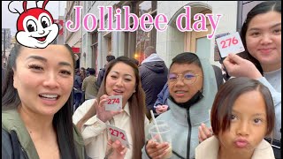 FAMILY JOLLIBEE LINE UP ADVENTURE  SASVlogs [upl. by Rosinski]