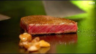 Japans Most Expensive Steak  Matsusaka Wagyu Beef Teppanyaki [upl. by Hcirdeirf]