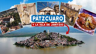 🇲🇽 PÁTZCUARO Y LA ISLA DE JANITZIO  Hermosos pueblos mágicos en Michoacan México [upl. by Oicatsana]