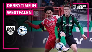 SC Preußen Münster  DSC Arminia Bielefeld Highlights mit LiveKommentar  3 Liga  MAGENTA SPORT [upl. by Emera]