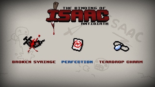 Binding of Isaac Antibirth Item guide  Broken Syringe Perfection Teardrop Charm [upl. by Raymund252]