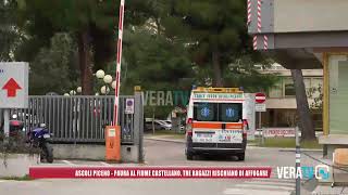 Ascoli  Tre ragazzi rischiano di annegare al Castellano bagnanti quoteroiquot si tuffano [upl. by Etnoed]