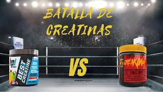 Batalla de suplementos CreaKong de Mutant VS Best Creatine de BPI 🤜🏻🤛🏻💥🔥 [upl. by Lezirg24]