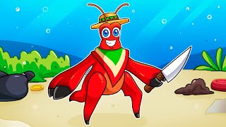 Me converti en un cangrejo 🦀 SILVIOGAMER en Another Crabs Treasure 💧🐡 [upl. by Yneffit]