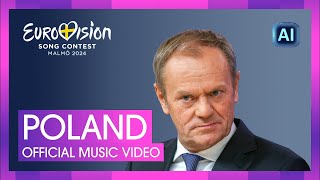 Donald Tusk  LUNA  The Tower  Ai cover  Eurovision 2024 [upl. by Elakram]