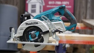 MAKITA 18V Rear Handled Circular Saw XSR01 [upl. by Eilesor112]