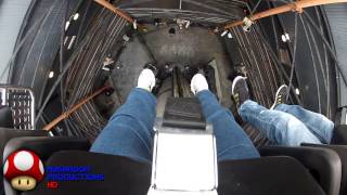 Apocalypse Drayton Manor Stand up floorlees HD POV [upl. by Cacka432]