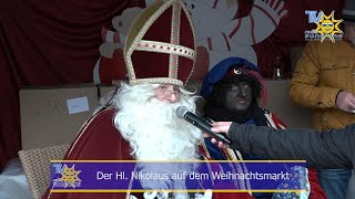 Weihnachtsmarkt Kelmis auf dem neuen Kirchplatz 2023 [upl. by Enilegna]