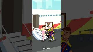 Ronaldo Helps Messi Find World Cup  Football Animation [upl. by Nylcoj]