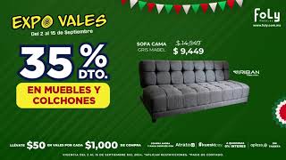 Ofertas con la Expo Vales de Foly Muebles 🇲🇽 [upl. by Creedon]