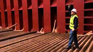 Steel Cargo Handling Safety Video  Part 2 of 2 [upl. by Conners]