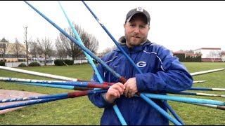 Coach Halley VLOG S1 E2  Javelin Quick Tip  How to Carry Multiple Javelins [upl. by Itsa]