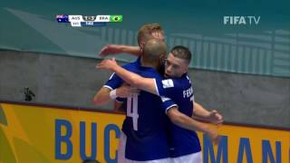 Australia v Brazil  FIFA Futsal World Cup 2016  Match Highlights [upl. by Fotzsyzrk853]