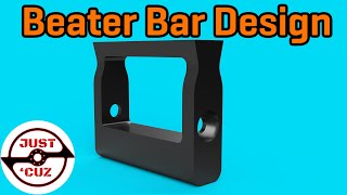 Beater Bar Design  CNC Quoting Combat Robot Spinner Design Part 4 [upl. by Lemrac]