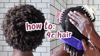 5 SIMPLE ELEGANT NATURAL HAIRSTYLES FOR BLACK WOMEN NATURAL HAIR 4C 2024 [upl. by Ewell]