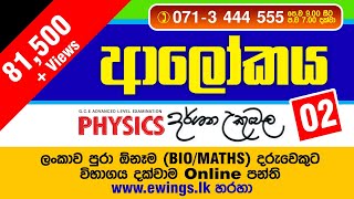 ආලෝකය සිද්ධාන්ත 02 By Dr Darshana Ukuwela [upl. by Neomah]