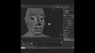 How to make HAND PAINTED SKIN Textures in SUBSTANCE PAINTER shorts [upl. by Snoddy687]