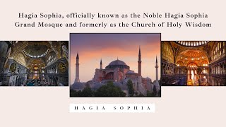 Part 1 Hagia Sophia the largest Christian church of the eastern Roman Empire the Byzantine Empire [upl. by Johm886]