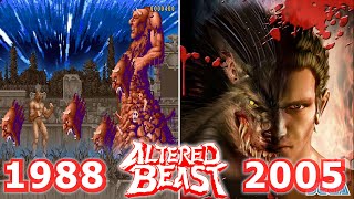 Evolution of Altered Beast 19882005 [upl. by Esilenna]