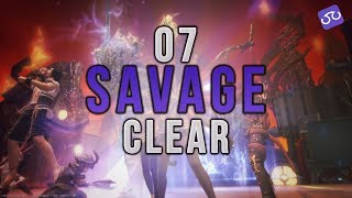 【FFXIV】Sigmascape V30 Savage Clear O7S  Scholar PoV [upl. by Annayad]