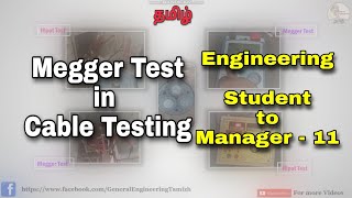 What is Megger and How to Check Electrical Cable by using Megger LT Cable joint and Testing [upl. by Schwejda]