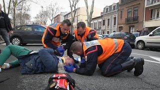 Le quotidien des pompiers de Toulouse [upl. by Yllom]