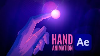 Hand Finger Rigging amp Animation in AFTER EFFECTS  Without using any PLUGINS [upl. by Eleph]