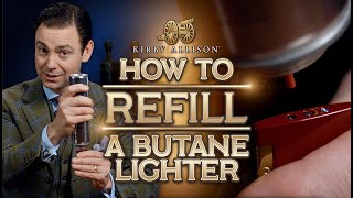 How to Properly Refill Your Butane Lighter [upl. by Seigel]