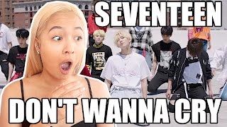 SEVENTEEN세븐틴  울고 싶지 않아 Dont Wanna Cry REACTION [upl. by Fulviah]