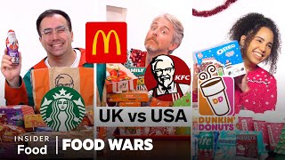 US vs UK Christmas Special 2023  Food Wars  Insider Food [upl. by Avle]