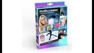 Studio Creator podcast and vlogging kit unboxing and review [upl. by Nagad]