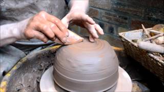 Roman Samian Pottery Making by Potted History [upl. by Neirb]