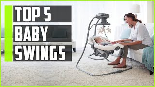 Best Baby Swings 2023  Top 5 Baby Swings Rocker [upl. by Golden515]