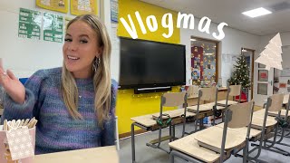 VLOGMAS 17🎄Waxinelichtjes in de klas maken amp sushi eten 🍱✨  Janette [upl. by Debor]