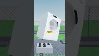 TOP 10 WASHER DESTRUCTIONS  Candy Unbalanced Spin😨roblox shortsvideo shorts [upl. by Innob]