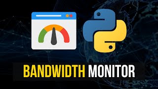 Bandwidth Monitor in Python [upl. by Wandie]