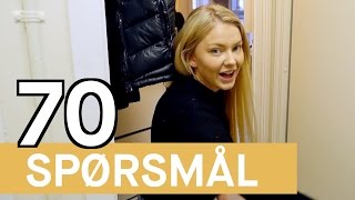 70 spørsmål Astrid Smeplass [upl. by Hartzel]