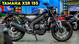 2024 Yamaha XSR 155 Retro Bike Launched In India 💥 Price Under 180 lakh more features amp Power xsr [upl. by Friend]