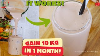 How to gain weight fast in 1 week  Gain Weight FAST For All Skinny GuysGIRLS [upl. by Maidel]