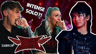 SU SOLO  BABYMETAL  Rondo of Nightmare  Live Yokohama Arena Concert 2015  OUR REACTION [upl. by Ishmul]