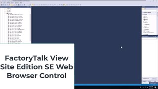 FactoryTalk View Site Edition SE Web Browser Control [upl. by Irakuy]