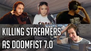 Killing Twitch Streamers as Doomfist 70 [upl. by Cross]