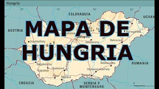 mapa de Hungria [upl. by Shipp215]