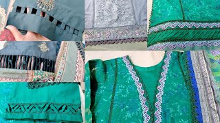 latest dress designing for festive collectionvisit to sahiwalfaratalib azizmariaBrsanookbysumera [upl. by Atiugram]