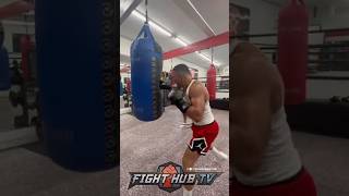 Teofimo Lopez FIRST LOOK training since unretiring RIPS heavy bag [upl. by Sedda]