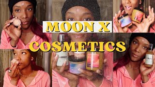 Moon X Cosmetics Unboxing [upl. by Doowle]