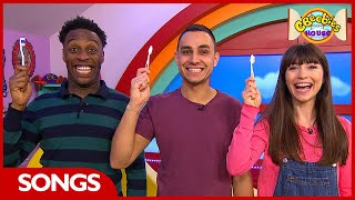 CBeebies House Songs  Hey Duggee Toothbrush Song [upl. by Lihas]