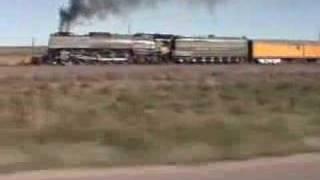 Union Pacific 844 Greeley Colorado [upl. by Ahsemat]